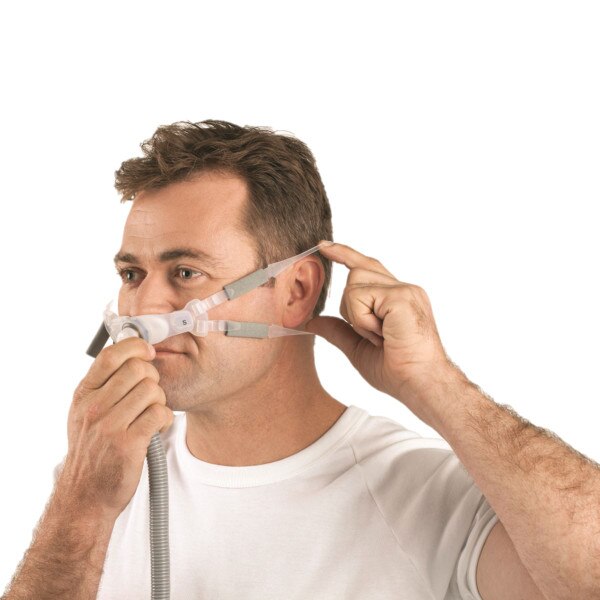 Man Fitting Bella Loop Headgear